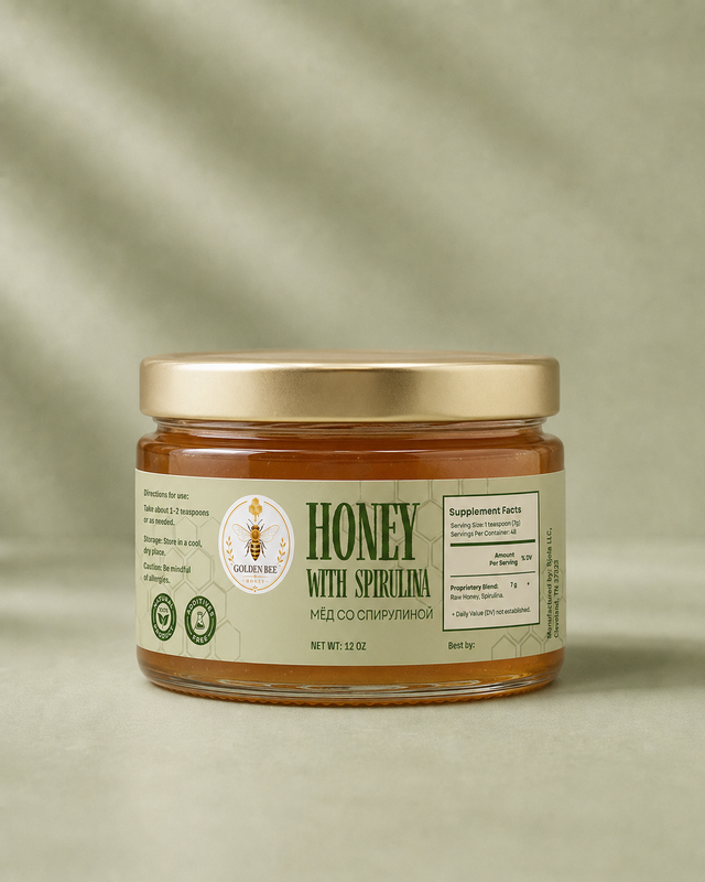 Honey with Spirulina