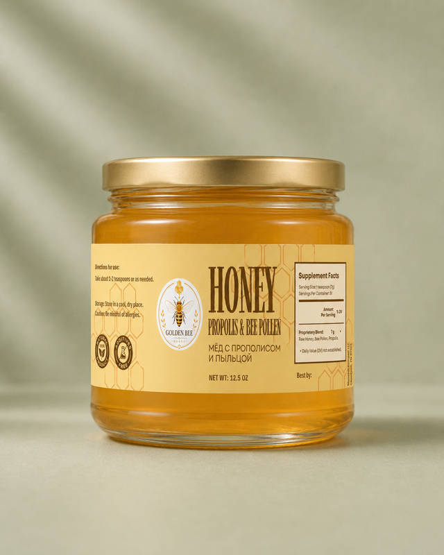 Raw Honey With Propolis