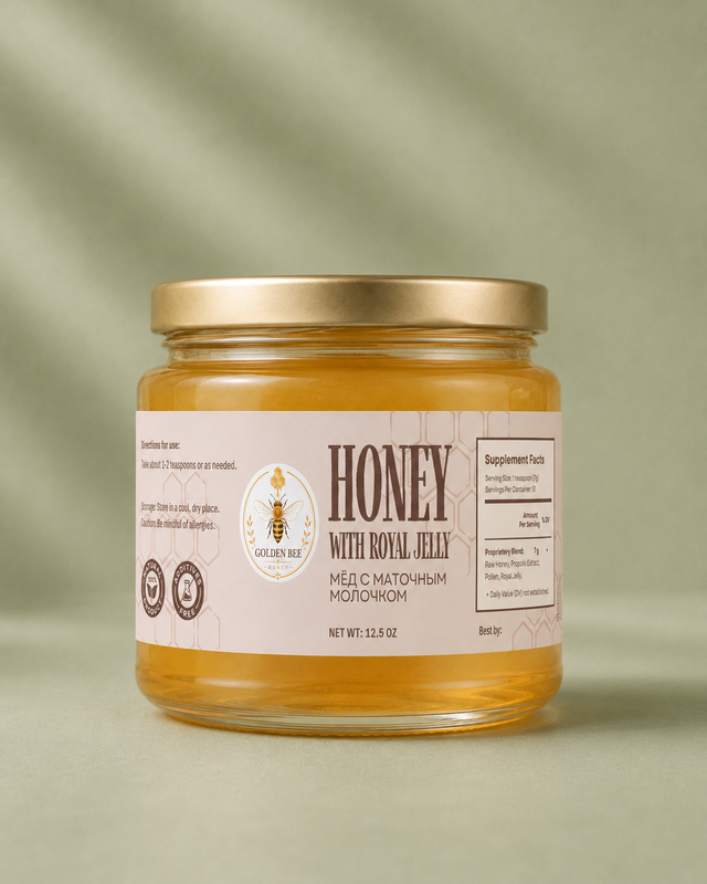 Raw Honey With Royal Jelly